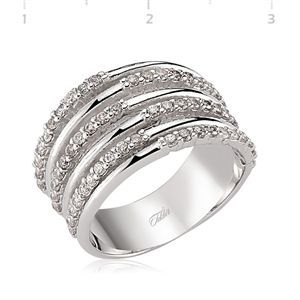 GUMUSH 925 Zirkon Taşlı  Yüzük | LR1670046