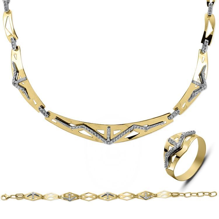 Myra Gold 14 Ayar Altın Set