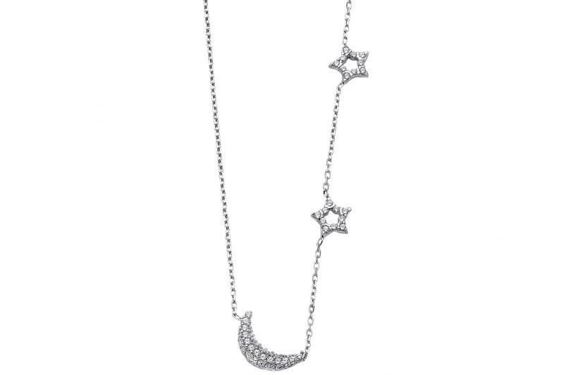 Altın Ayyıldız  Kolye Kly00299 Melis Gold