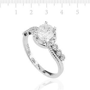 GUMUSH 925 Zirkon Taslı Gümüş Bayan Yüzük | LRG47099014