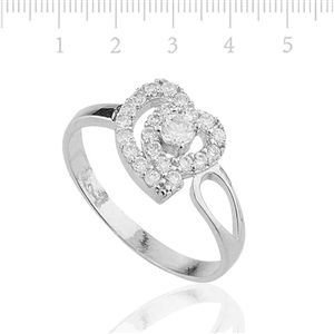 GUMUSH 925 Zirkon Taslı Gümüş Bayan Yüzük | LRG47099023