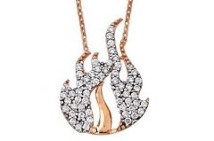 Altın Ateş Kolye Kly00305 Melis Gold
