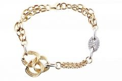 Altın Taşlı Bileklik Blk20026  Melis Gold