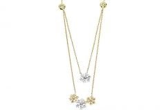 Altın Lava Kolye Kly00307 Melis Gold
