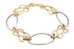 Altın Taşsız Bileklik Blk00001  Melis Gold