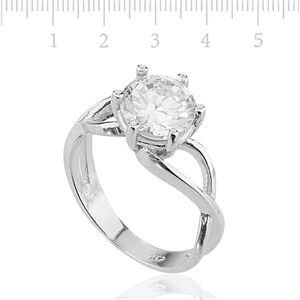 GUMUSH 925 Zirkon Taslı Gümüş Bayan Yüzük | LRG57118006