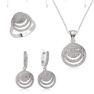 GUMUSH 925 Zirkon Taşlı Set | ST0470521