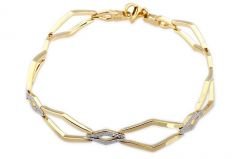 Altın Taşsız Bileklik Blk00002  Melis Gold