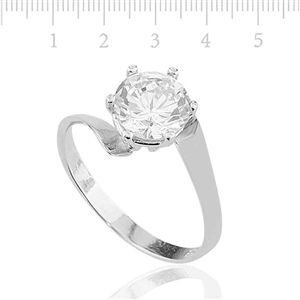GUMUSH 925 Zirkon Taslı Gümüş Bayan Yüzük | LRG57118007