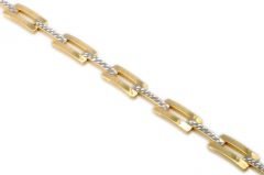 Altın Taşsız Bileklik Blk00003  Melis Gold