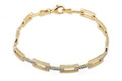 Altın Taşsız Bileklik Blk00003  Melis Gold
