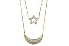 Altın Ayyıldız Kolye Kly00316 Melis Gold