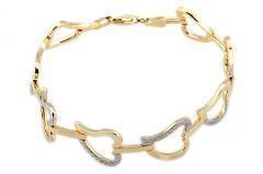 Altın Taşsız Bileklik Blk00007  Melis Gold