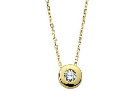 Altın Tektaş Kolye Kly00317 Melis Gold