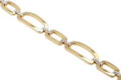 Altın Taşsız Bileklik Blk00008  Melis Gold