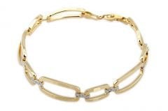 Altın Taşsız Bileklik Blk00008  Melis Gold