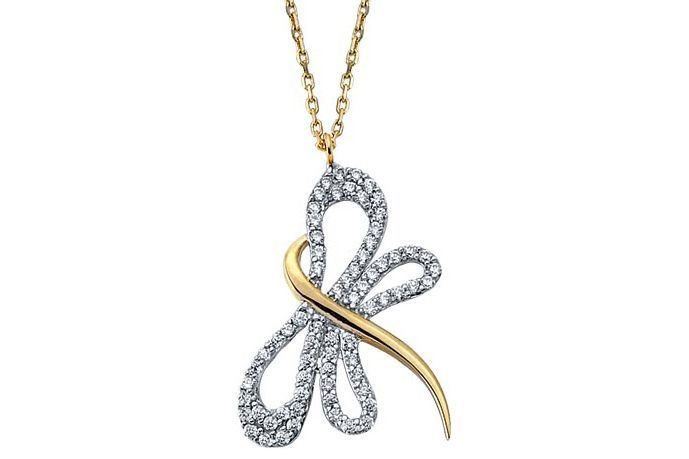 Altın Yusufçuk Kolye Kly00318 Melis Gold