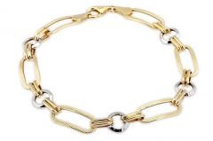 Altın Taşsız Bileklik Blk00009  Melis Gold