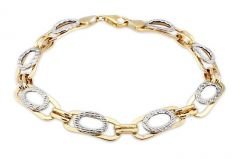 Altın Taşsız Bileklik Blk00010  Melis Gold