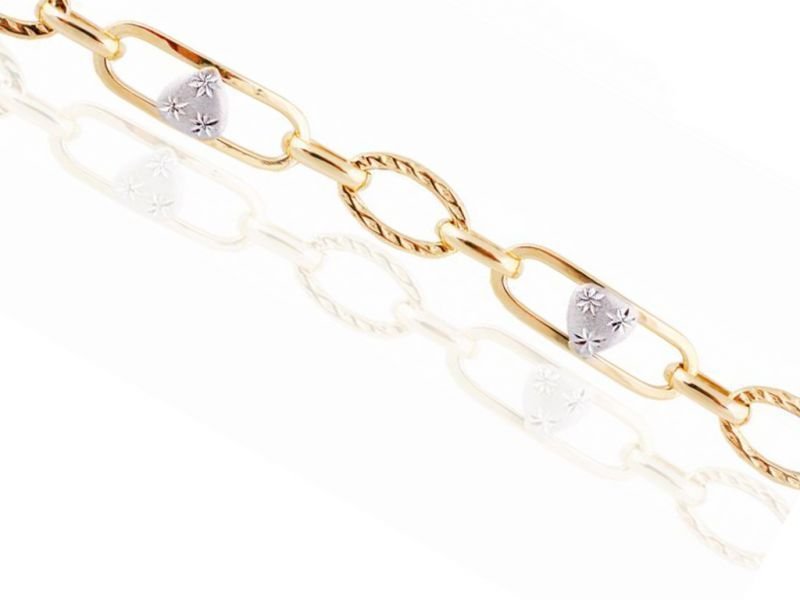 Altın Taşsız Bileklik Blk00012  Melis Gold