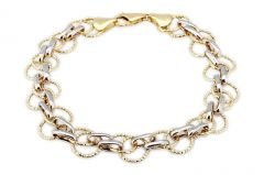 Altın Taşsız Bileklik Blk00013  Melis Gold