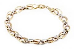 Altın Taşsız Bileklik Blk00014  Melis Gold
