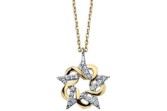 Altın Yıldız Kolye Kly00324 Melis Gold