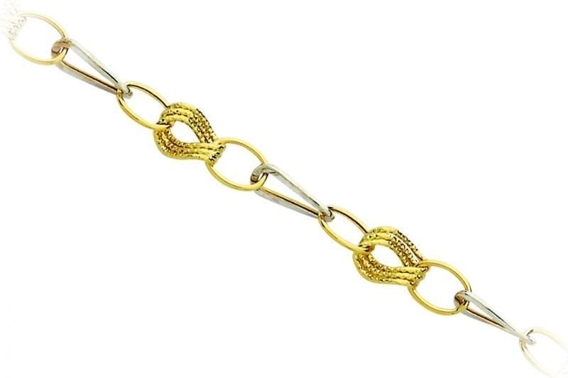 Altın Taşsız Bileklik Blk00015  Melis Gold