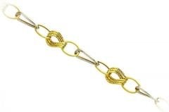 Altın Taşsız Bileklik Blk00015  Melis Gold
