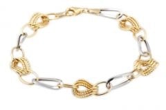 Altın Taşsız Bileklik Blk00015  Melis Gold