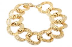 Altın Taşsız Bileklik Blk00016 Melis Gold