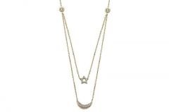 Altın Ayyıldız Kolye Kly00326 Melis Gold