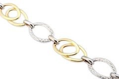 Altın Taşsız Bileklik Blk00019 Melis Gold