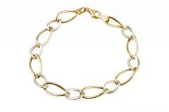 Altın Taşsız Bileklik Blk00024  Melis Gold