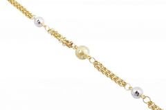 Altın Taşsız Bileklik Blk00025  Melis Gold