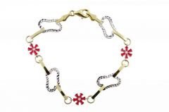 Altın Kartanesi  Bileklik Blk00027 Melis Gold