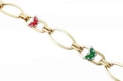 Altın Kelebek  Bileklik Blk00028 Melis Gold