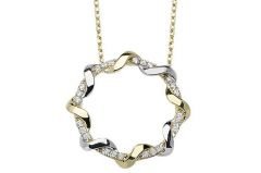 Altın Taşlı Lav Kolyesi Kly00339 Melis Gold