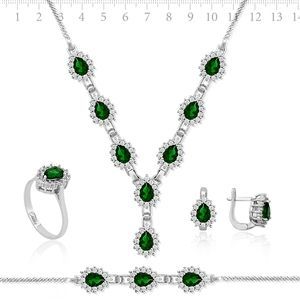 GUMUSH 925 Zirkon Taşlı Full Set | CMP47138302