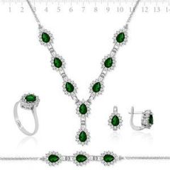 GUMUSH 925 Zirkon Taşlı Full Set | CMP47138302
