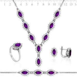 GUMUSH 925 Zirkon Taşlı Full Set | CMP47138303