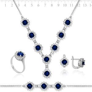 GUMUSH 925 Zirkon Taşlı Full Set | CMP47138304