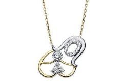 Altın Taşlı Kolye Kly00356 Melis Gold