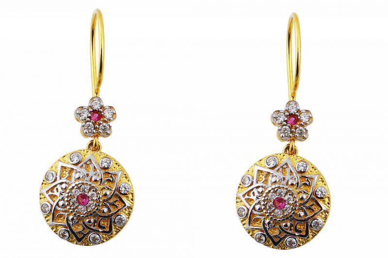 Altın Otantik Osmanlı Küpe Kp000001 Melis Gold