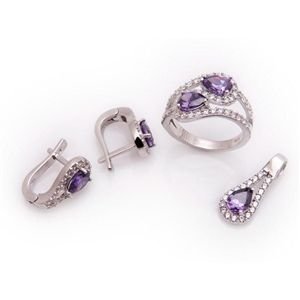 GUMUSH 925  Gümüş Zirkon Taşlı Set | SET47138088