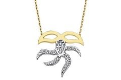 Altın Maske Kolye Kly00364 Melis Gold