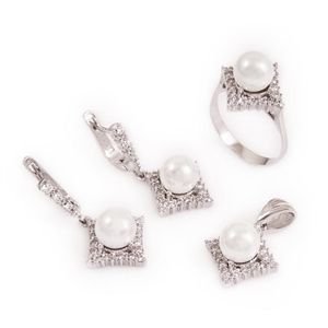GUMUSH 925  Gümüş Zirkon Taşlı Set | SET47138142