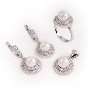 GUMUSH 925  Gümüş Zirkon Taşlı Set | SET47138145