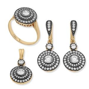 GUMUSH 925  Zirkon Taşlı Set | SET46138258
