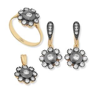 GUMUSH 925  Zirkon Taşlı Set | SET46138262